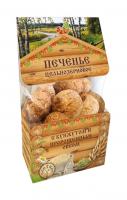 Печенье Дивинка Овсяное цельнозерновое с кунжутом и пророщенным овсом, 200 г  